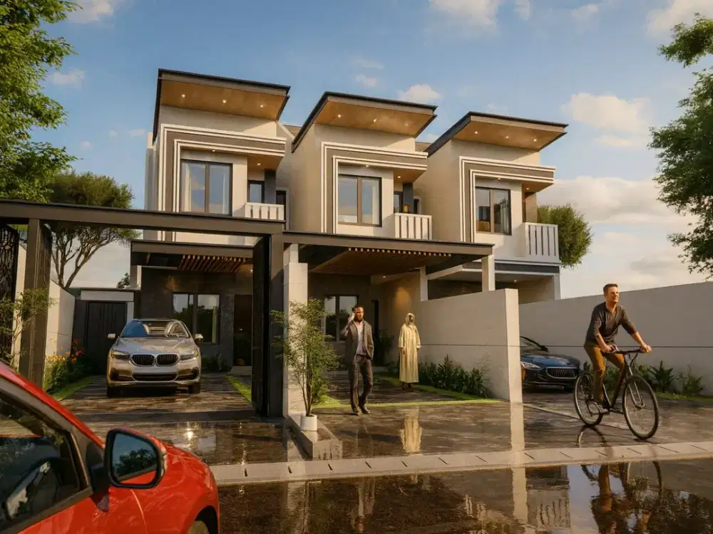 Rumah Baru Luas 188m2 di mainroad sersan bajuri cihideung akses dekat kampus UPI Setiabudi Lembang