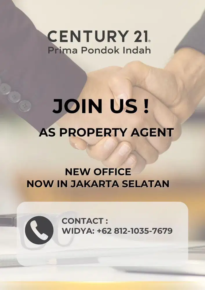Join Us sebagai Agent Properti di Jakarta Selatan
