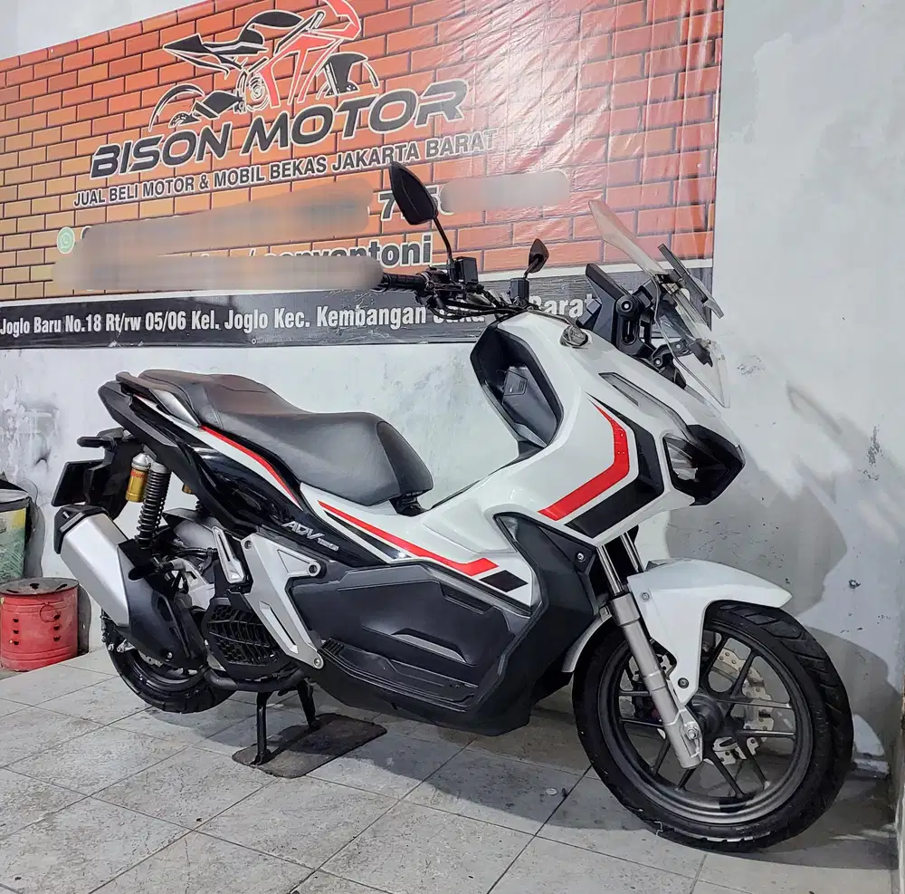 Seperti baru! HONDA ADV 150 CBS ISS ALARM 2022 Pajak Panjang 160