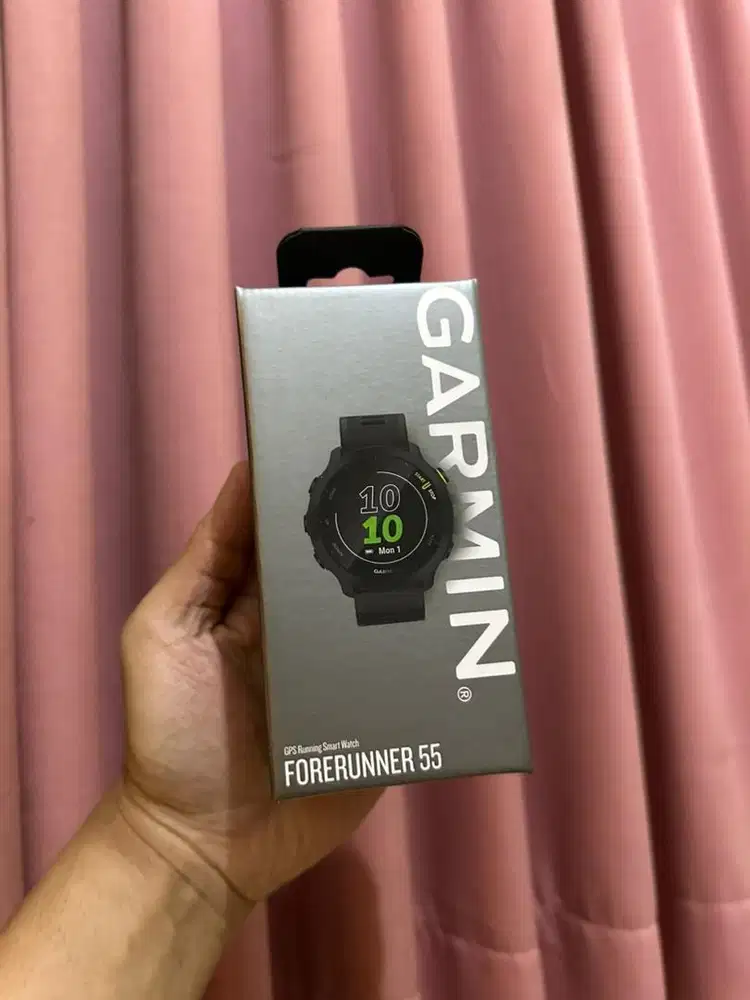 Garmin forerunner 55 black brand new segel garansi resmi 2th