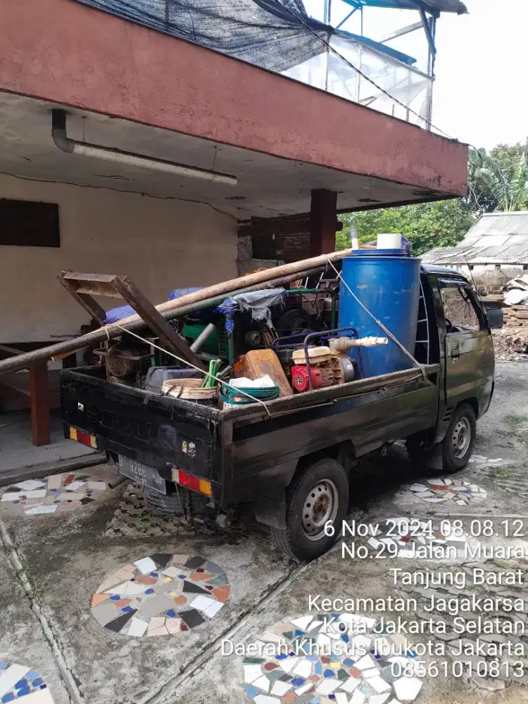 Bor air sumur menggunakan mesin