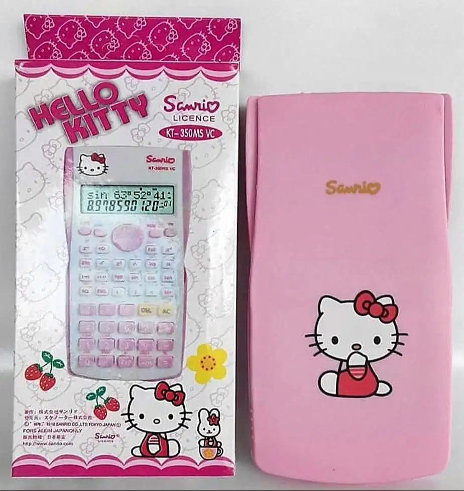 KALKULATOR SEKOLAH SCIENTIFIC KARAKTER KT-350MS VC