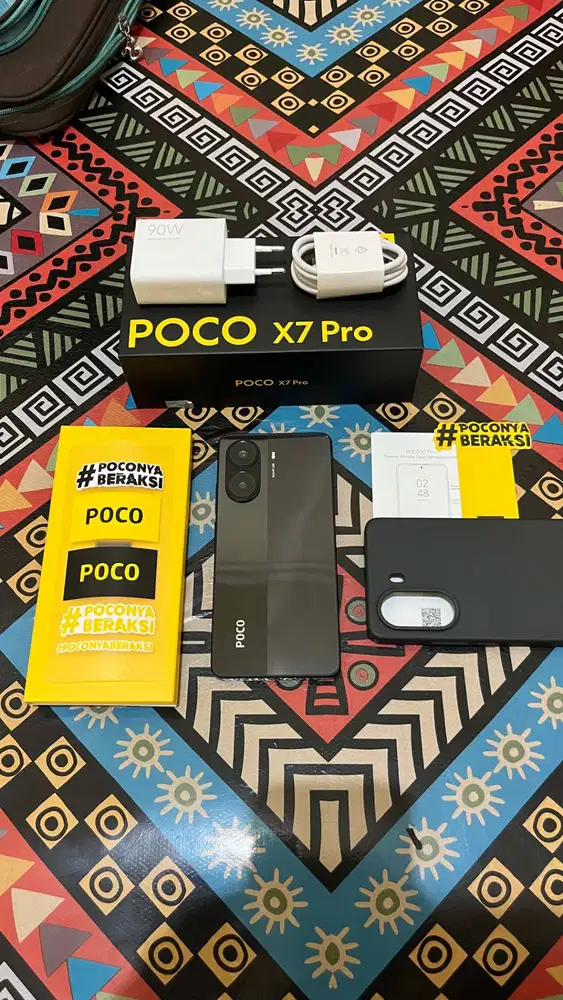 POCO X7 PRO 5G 12/512GB SECOND FULLSET GARANSI RESMI