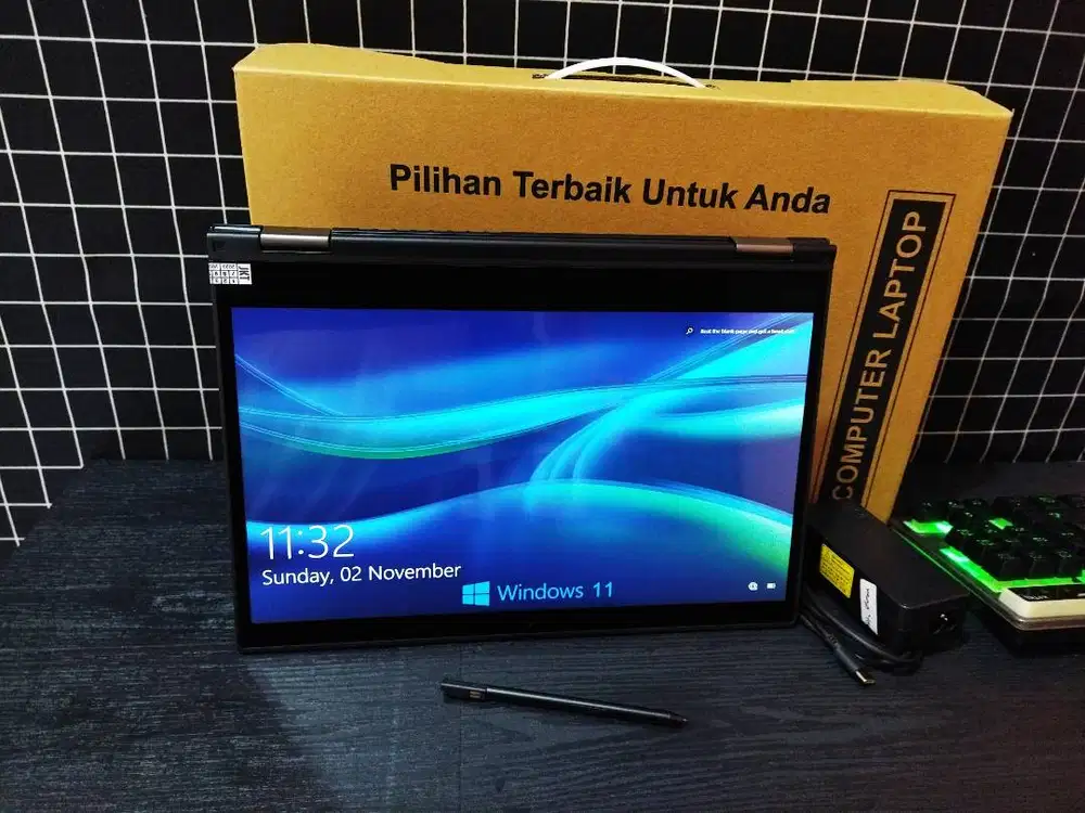Laptop TouchScreen Core i5 Gen8 FLIP bisa LIPAT smpe 360 Fulzet