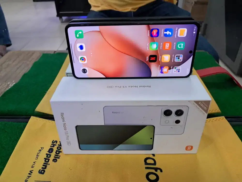 Redmi Note 13 pro 5G 8/256 gb lengkap normal
