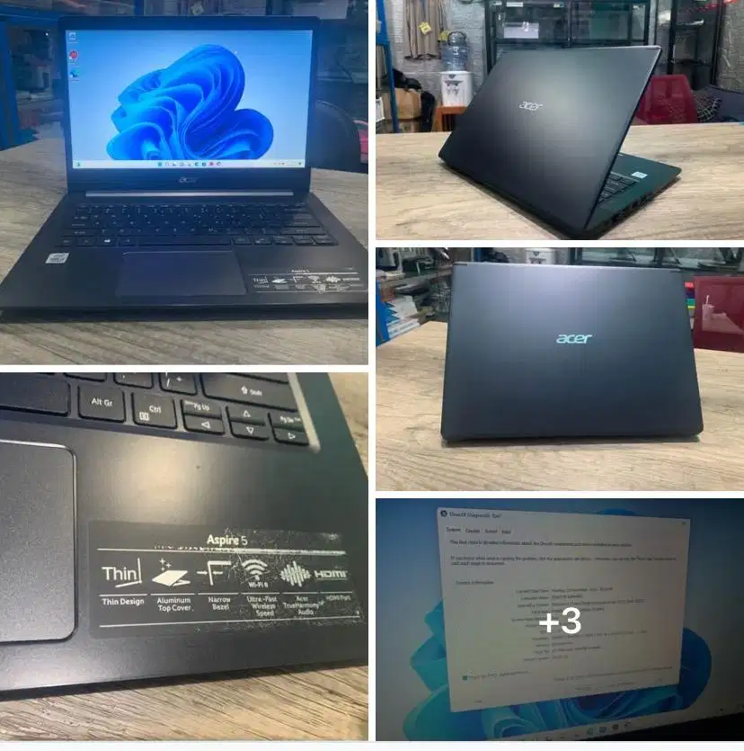 Acer aspire A514 intel core i3 gen 10