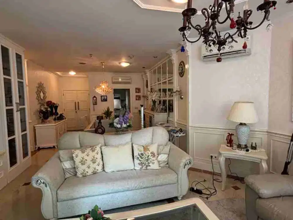 Disewakan Apartemen Gandaria 2+1 KT 2+1 KM Full Furnish Lantai Rendah