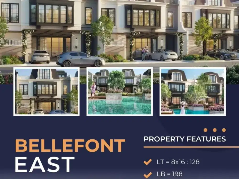 Dekat kampus UMN PRADITA Summarecon serpong BELLEFONT at Gading Serpong Harga 4M