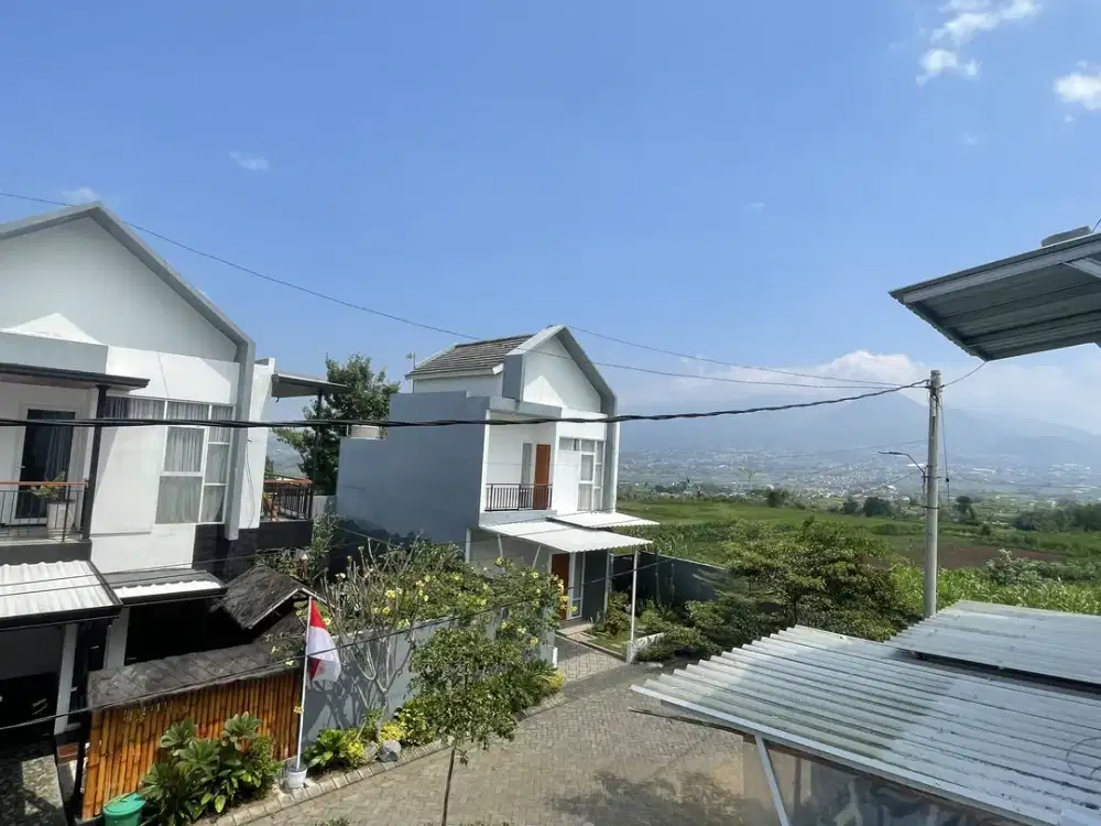 Dijual Rumah Villa Panorama Menakjubkan Pegunungan Kawasan Asri Sejuk