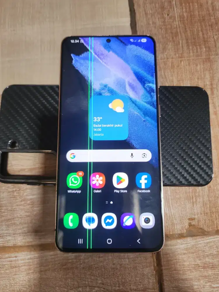 Samsung S21 plus 5G dual sim 8/256 ex resmi SEIN