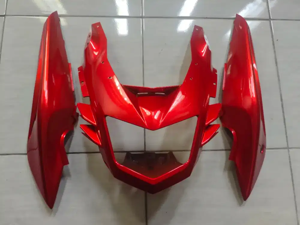 Bodi samping New Ninja KRR dan Batok lampu depan new Ninja KRR