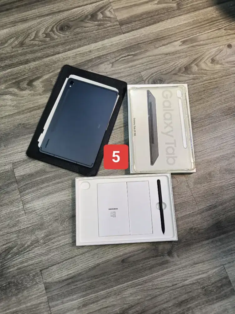 Samsung Tab S9 5G sein 8/128 mulus fullset bonus like new graphite