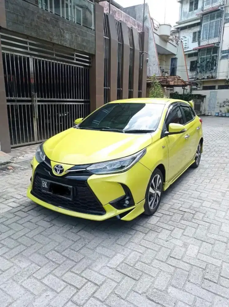 Toyota Yaris S TRD 2021 Automatic Kuning Lemon