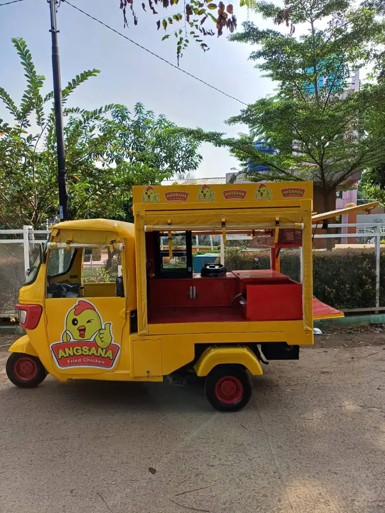 Viar Tvs moko custom  gerobak usaha sesuai kebutuhan usaha anda