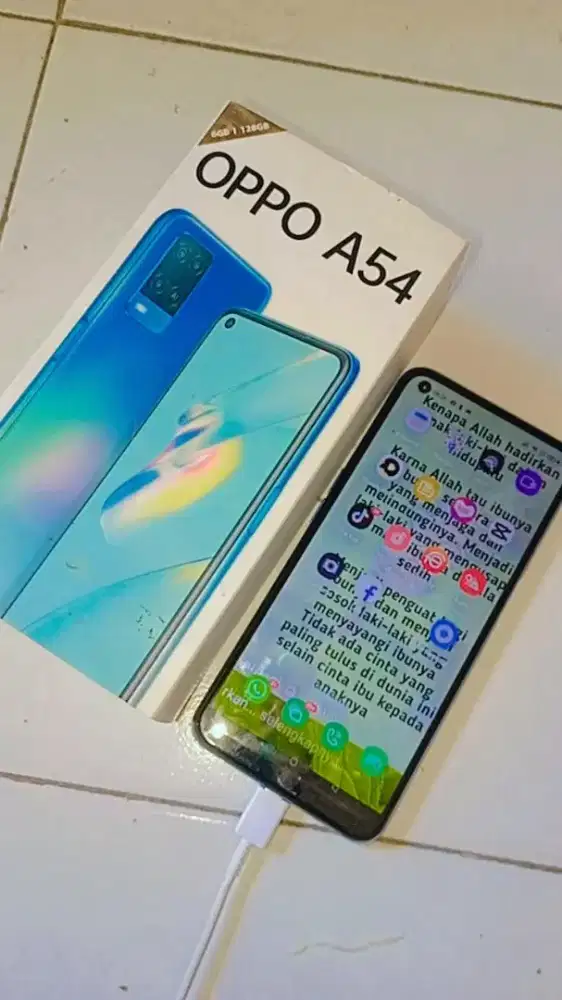 Dijual cepat Oppo a54 ram 6