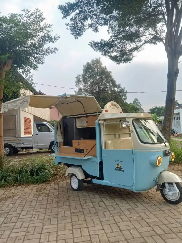 Tvs moko custom food truck gerobak usaha by Papip Id
