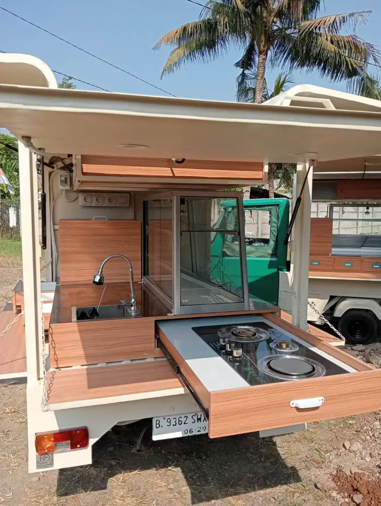 Tvs moko kopi street food truck by Papip.Id