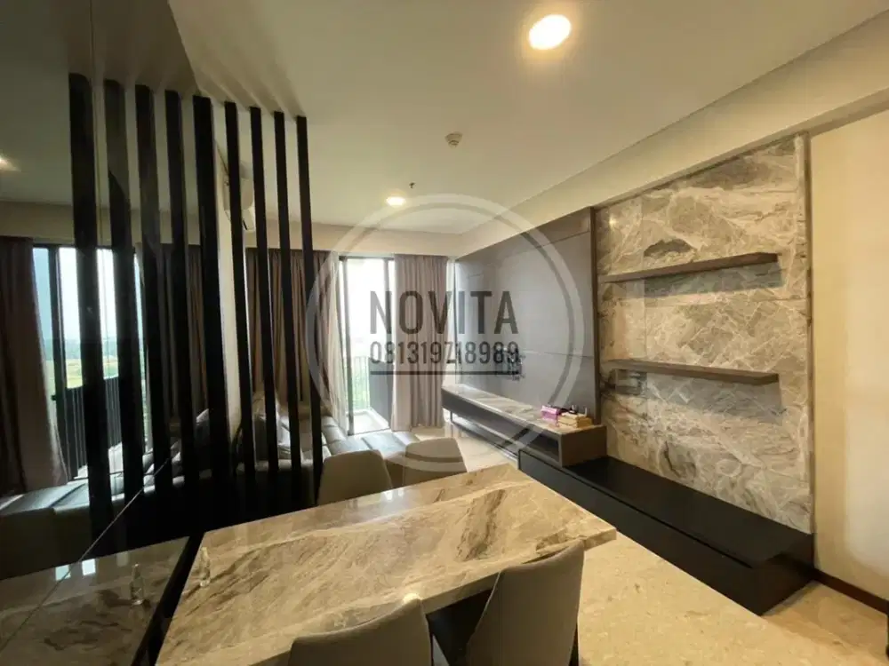 Dijual Apartemen Marigold Navapark - 2 BR Fully Furnished Best View