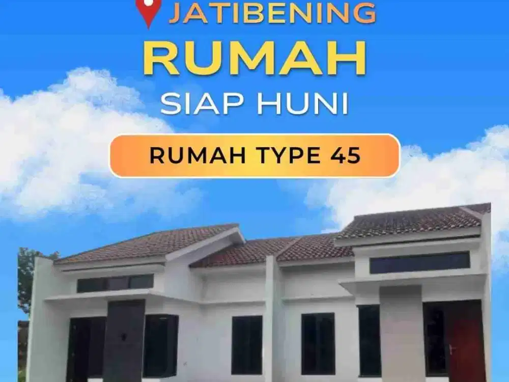 Cluster Siap Huni samping Sentra kota Jatibening Bekasi