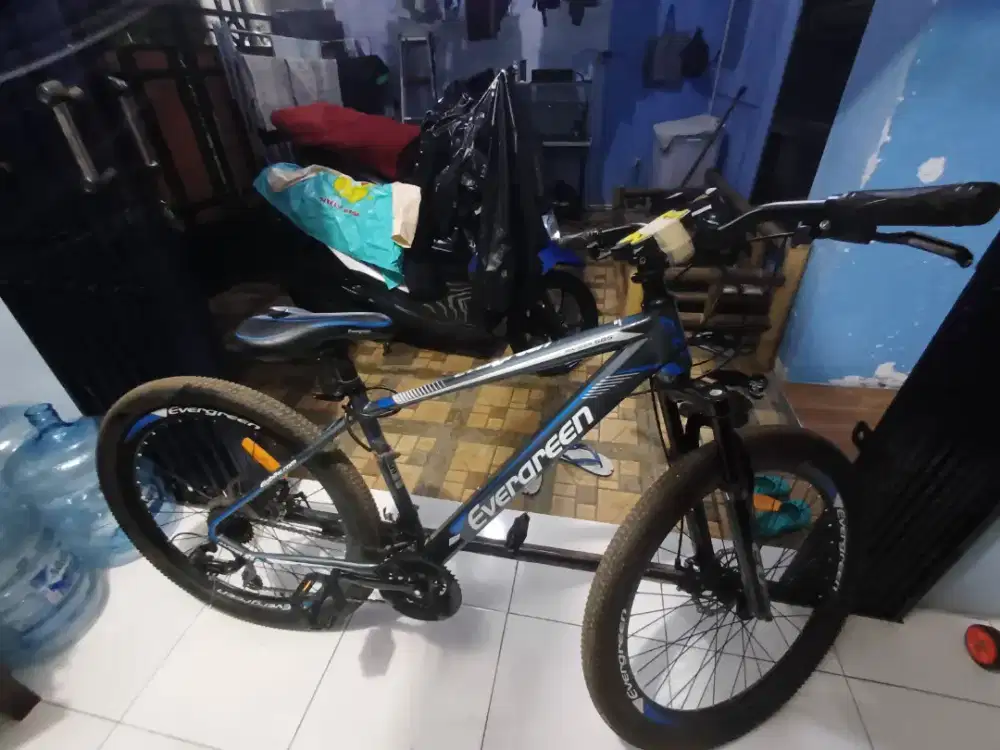sepeda gunung mtb evergen jarang dipake