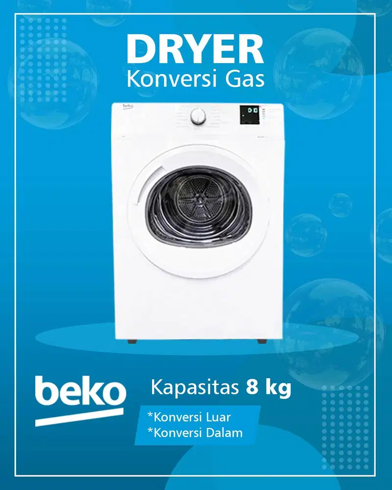Konversi Gas Dryer dari merk BEKO