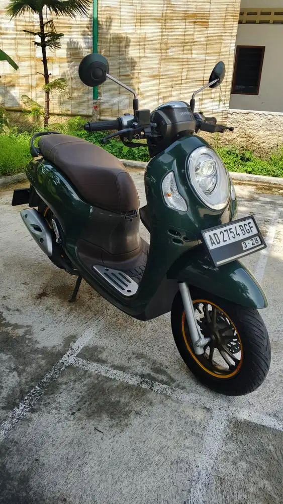 Scoopy 2024 hijau murah