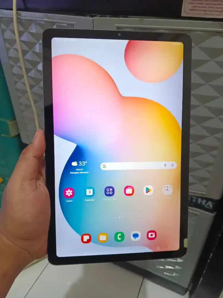JUAL CEPAT SAMSUNG TAB S6 LITE 128 GB 4G LTE RESMI SEIN