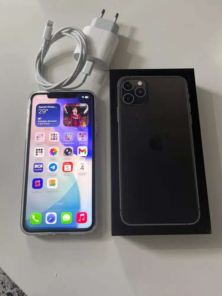 I PHONE 11 PROMAX 256 GB EX IBOX