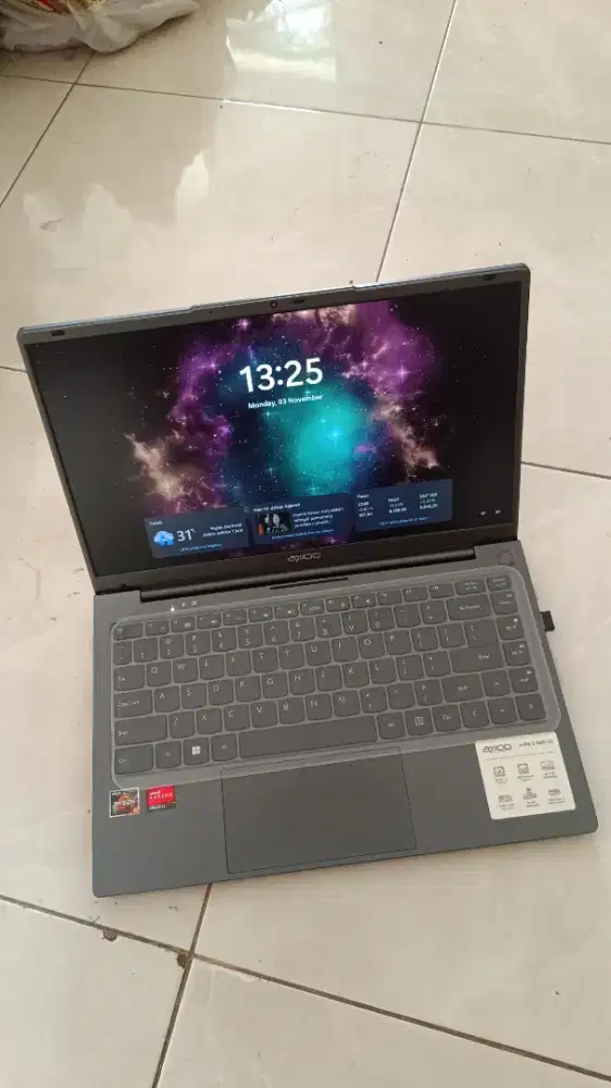 laptop axioo hype 5 amd x3