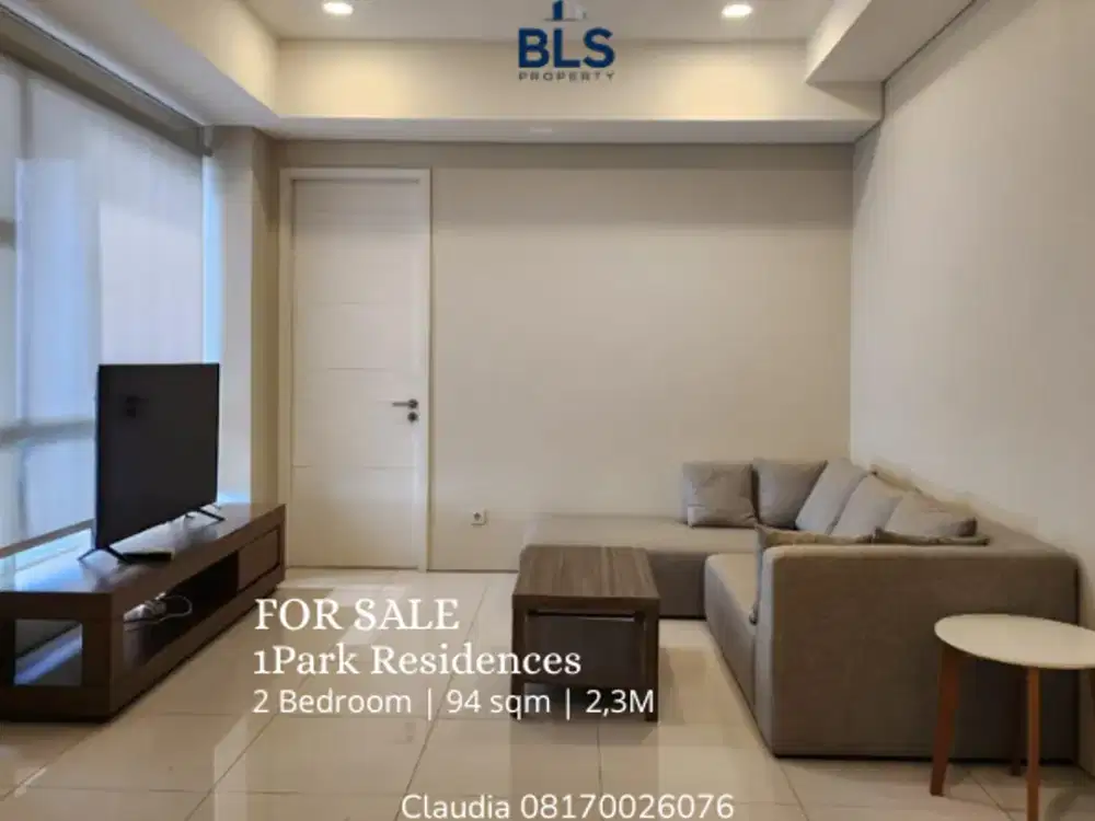FOR SALE Apartement 1Park Residences 2BR