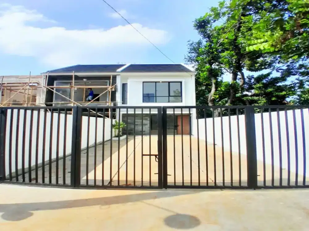 rumah asri lokasi bebas banjir dekat exit tol jatiasih