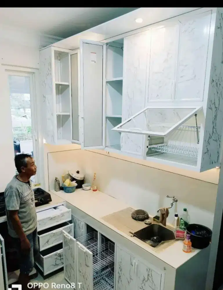 Kitchen set alumunium harga termurah bergaransi