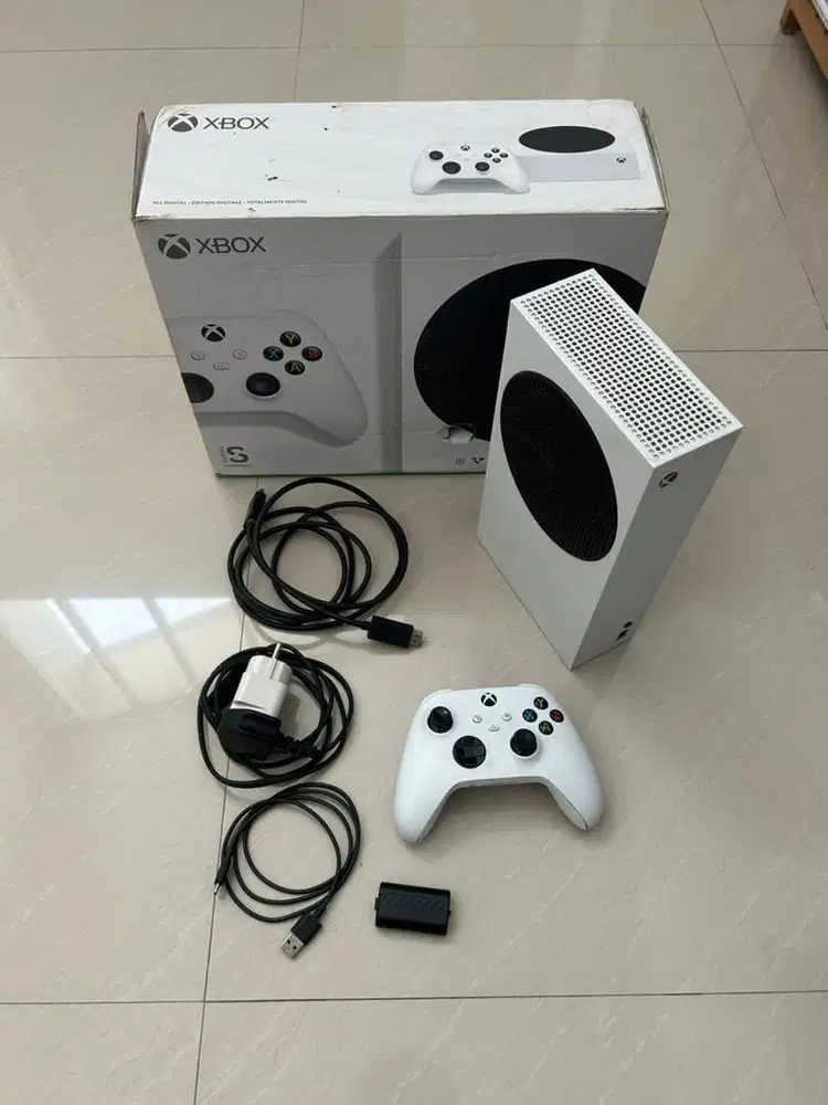 xbox series s fullset bonus baterai dan full game