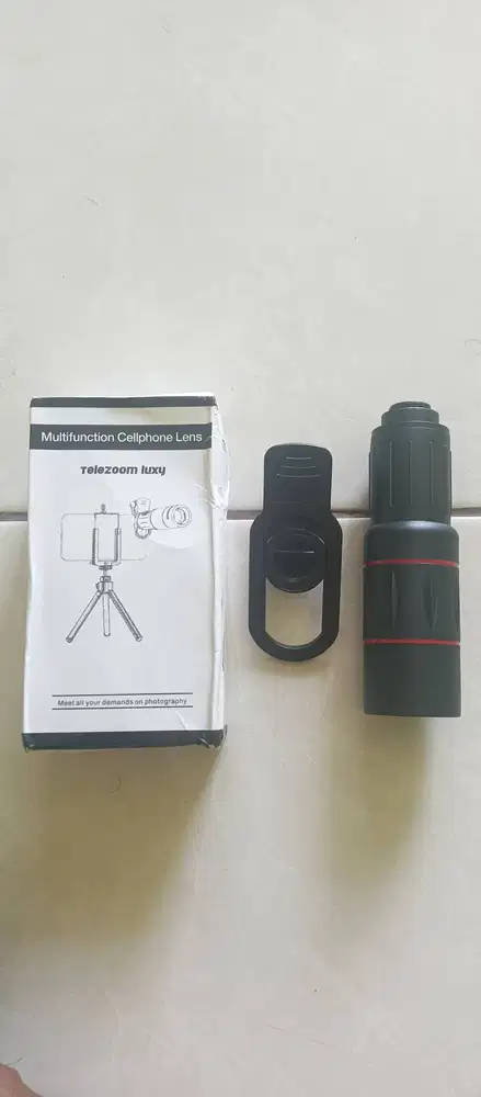 Luxyphone Telezoom Lensa Apexel 28× Zoom