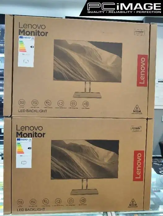 New Monitor Lenovo L24i-4A 23.8″ FHD IPS / 100Hz *masih disegel*