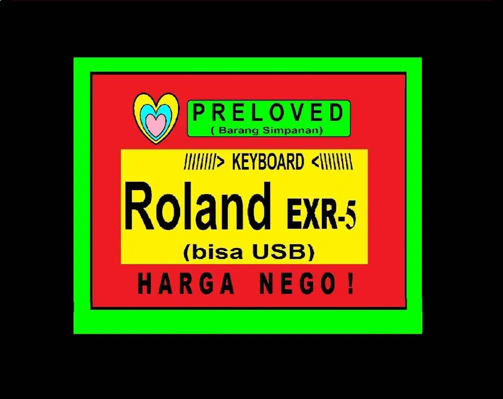 Roland EXR-5 (+usb)