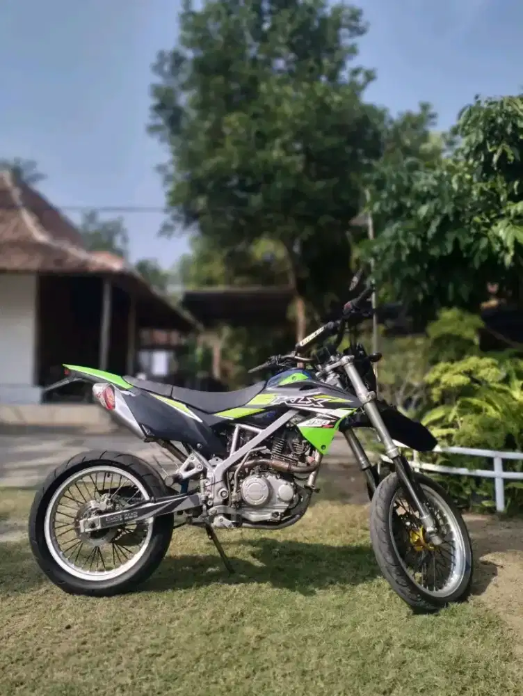 Kawasaki KLX BF 2018 dtracker trail Kawasaki not crf BF ganteng