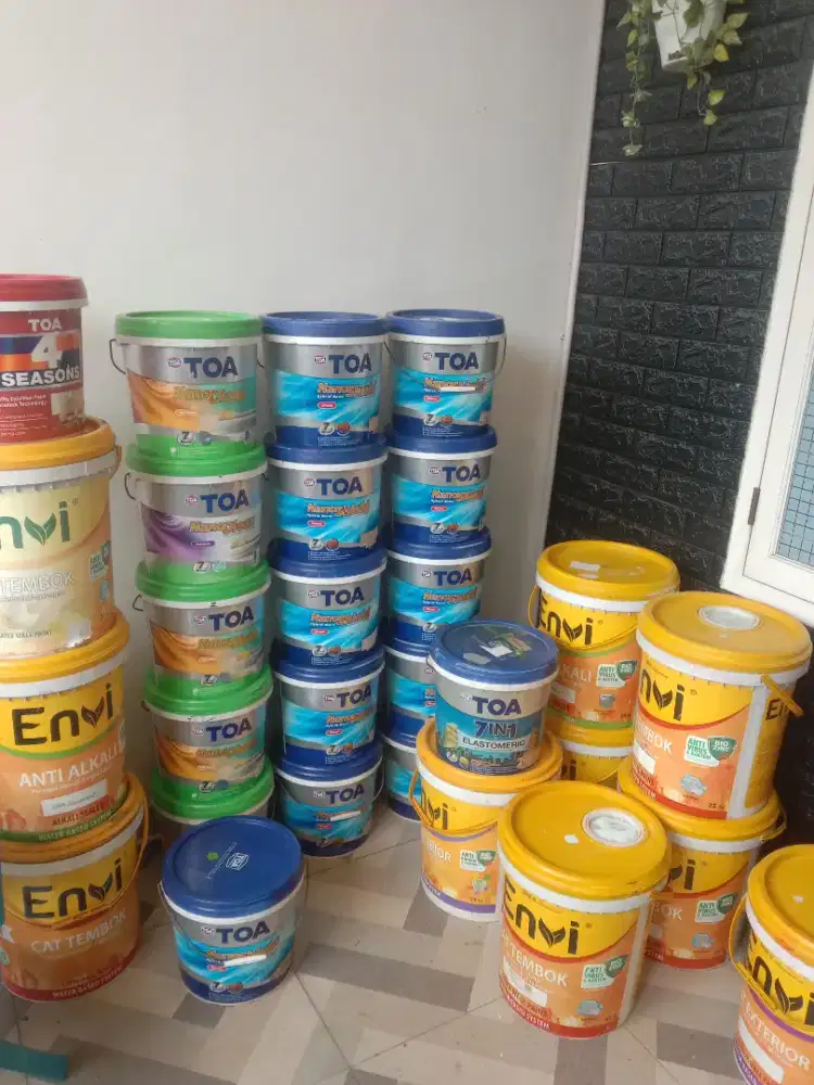 Cat Dinding exterion dan interior