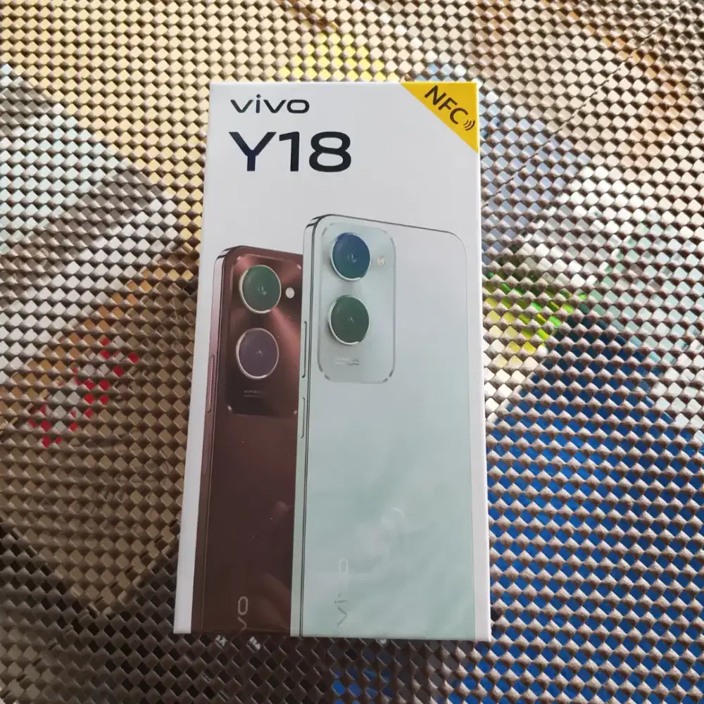 vivo Y18 4/128 dan 6/128 baru garansi resmi 12 bulan original
