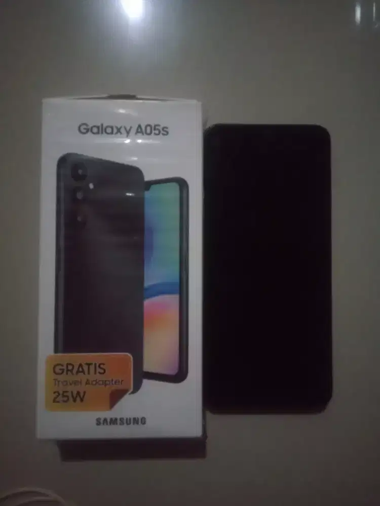 Samsung A05s warna hitam 6/128