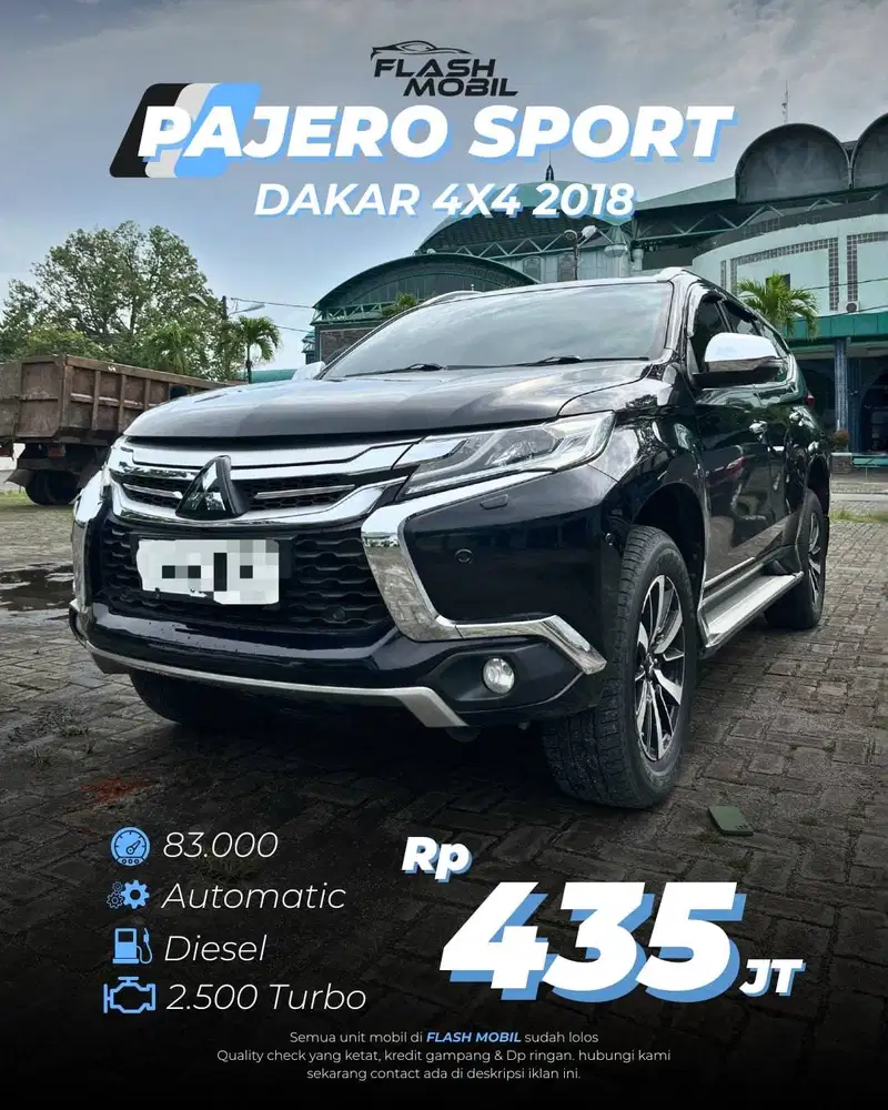MITSUBISHI PAJERO SPORT DAKAR 4x4 2.4 A/T 2018