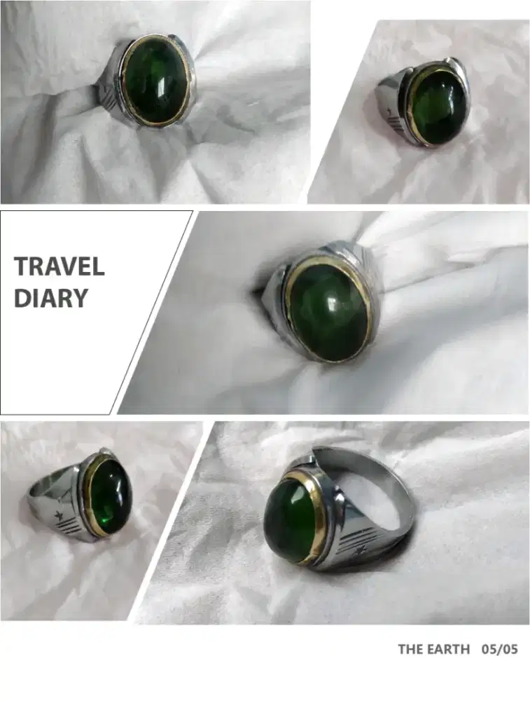 Batu hijau zamrud amethis