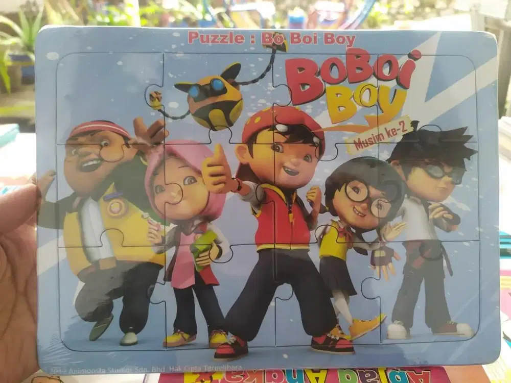 Puzzle Edukatif Bergambar