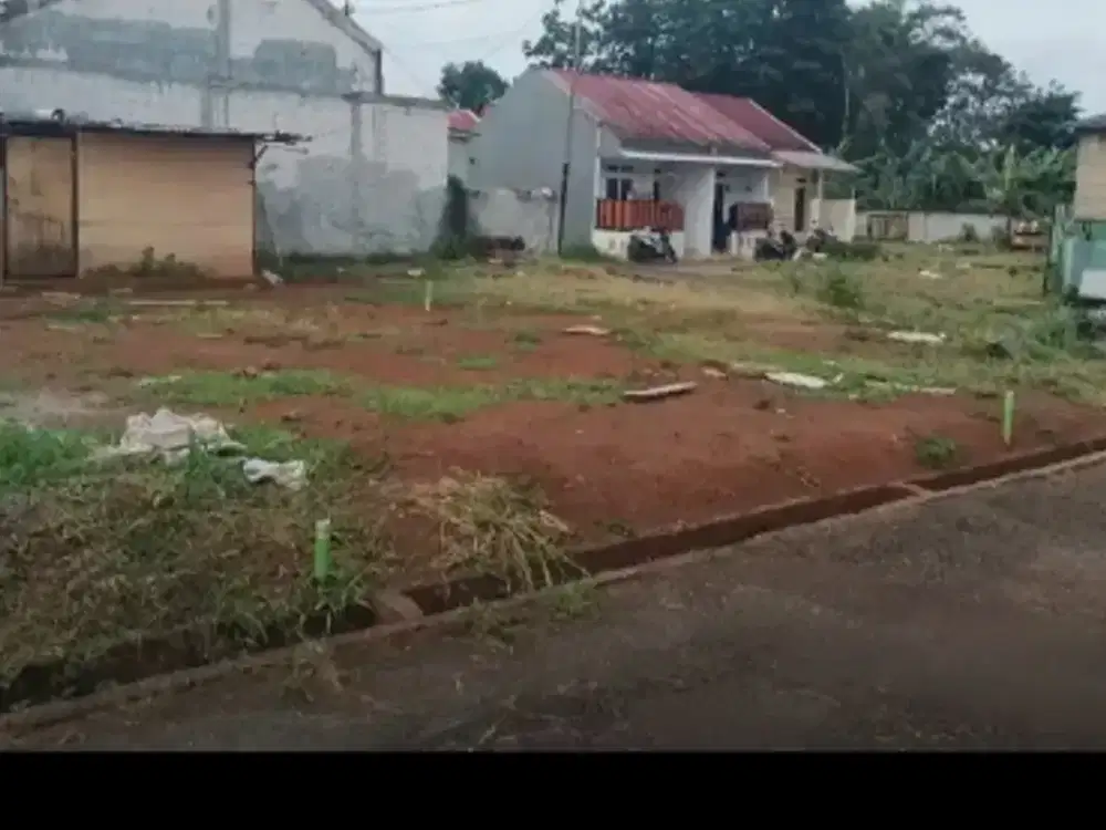 Kavling tumbuh siap bangun SHM di sawangan baru depok/300 meter ke pasar rakyat/RS permata