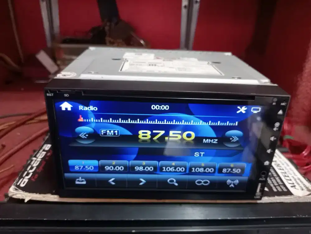 D.din DHD full glas bluetooth