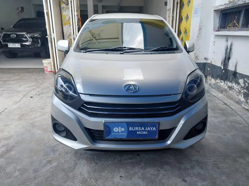DAIHATSU AYLA X 1.0 M/T SILVER 2018