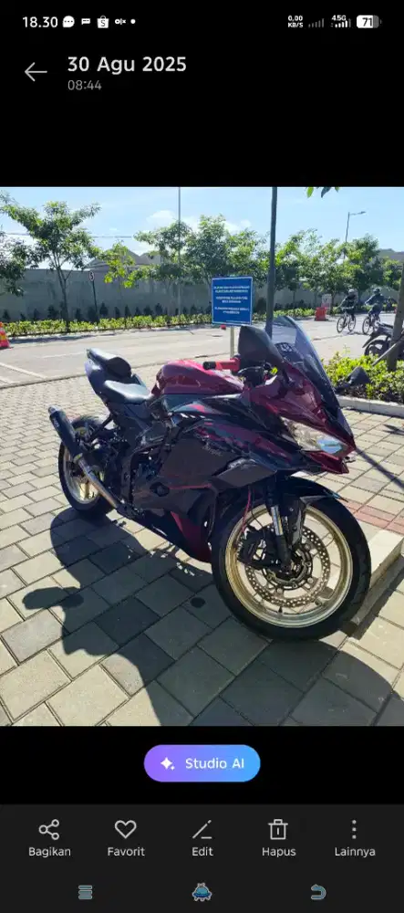 For sale zx25r type tertinggi