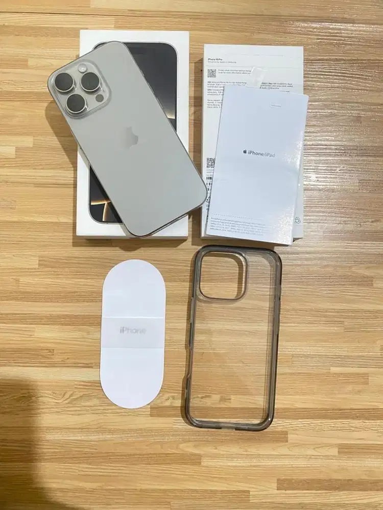 Iphone 16 pro 128gb Ibox Fullset ori like new