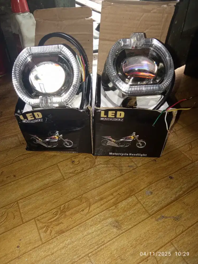 Lampu biled laser gun