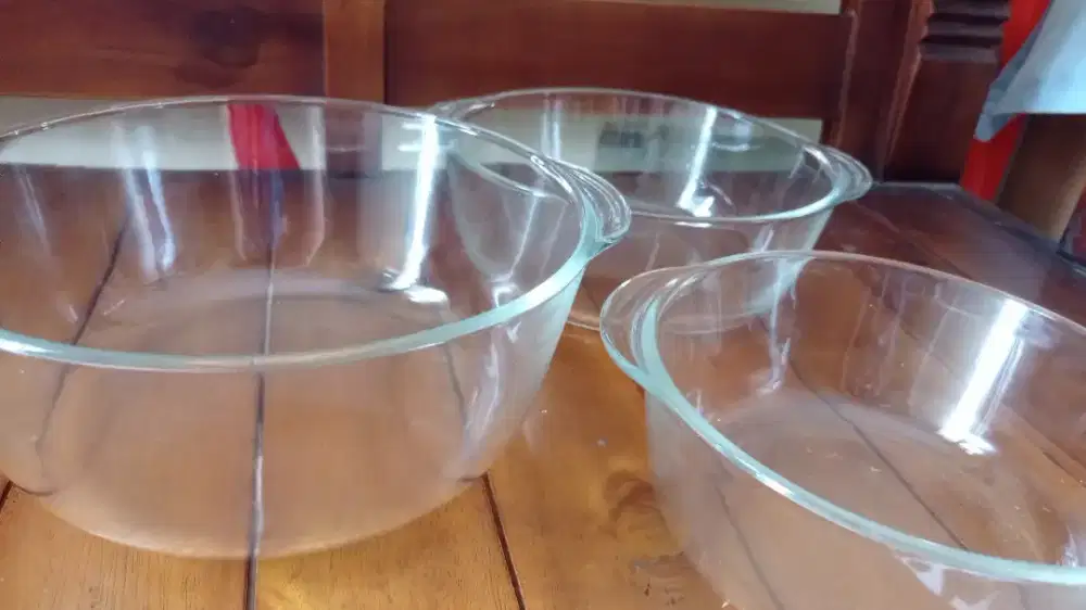 Borcam set mangkok dengan tutup